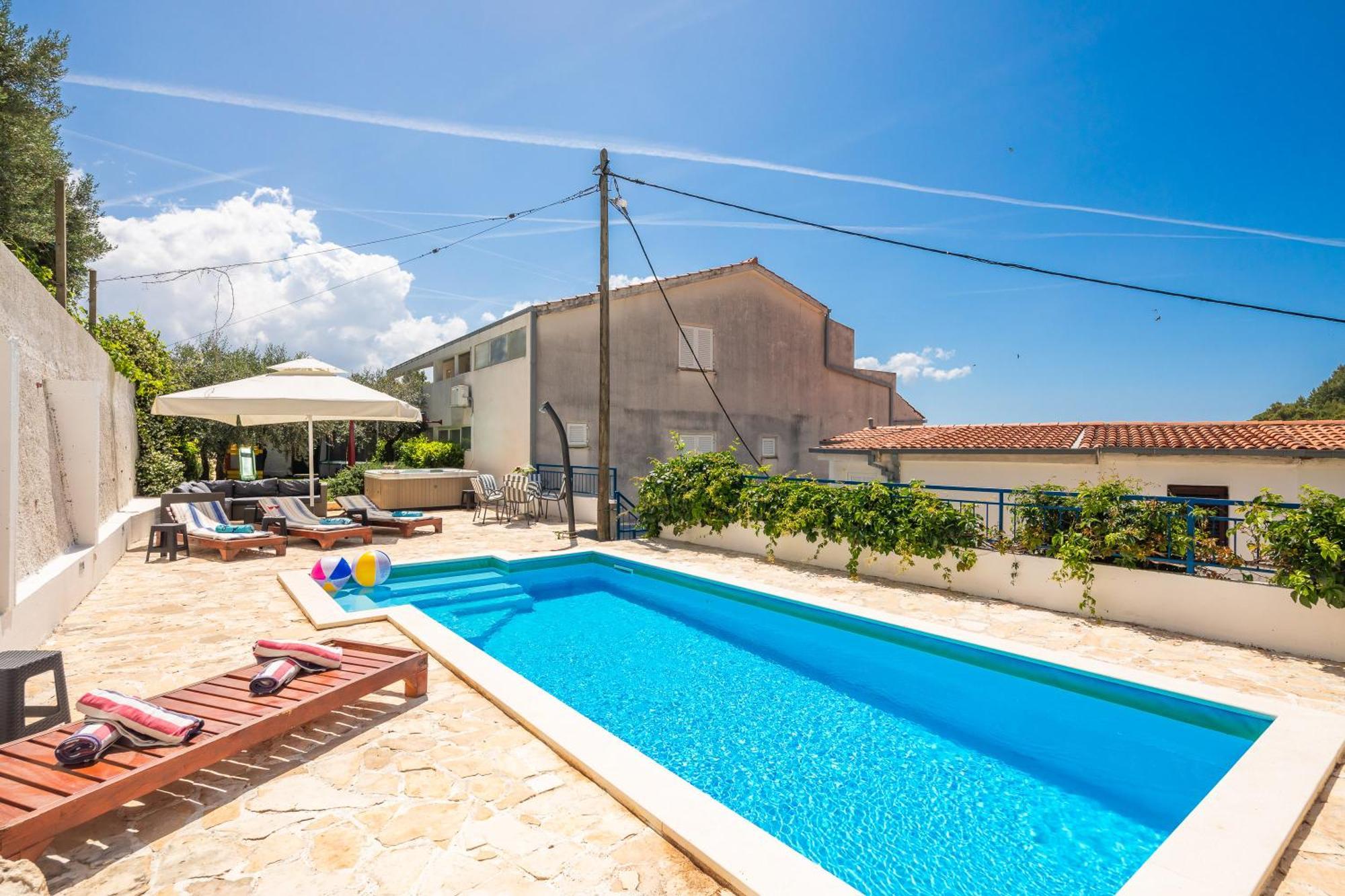 Caleta Seaview Suites II - Pool & Jacuzzi Lokva Rogoznica Luaran gambar